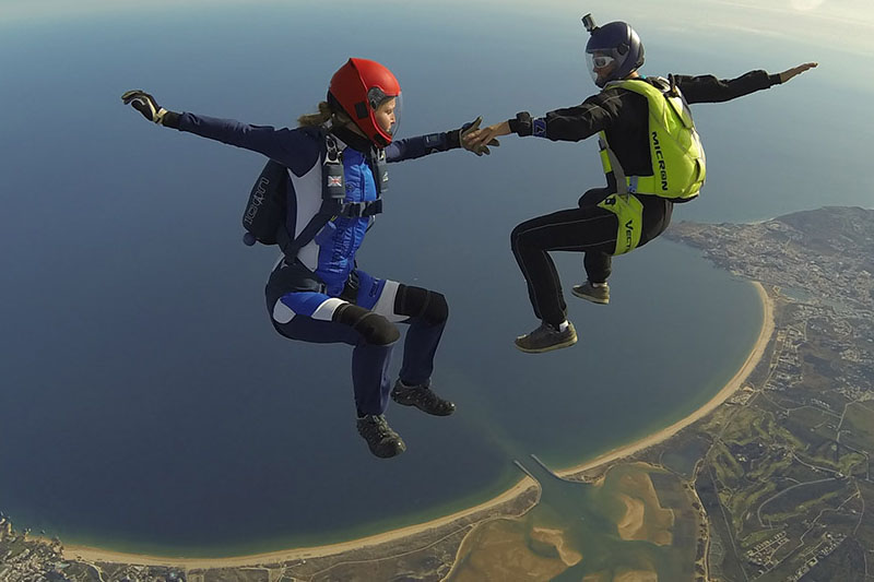 LE SKYDIVE EN ESPAGNE
