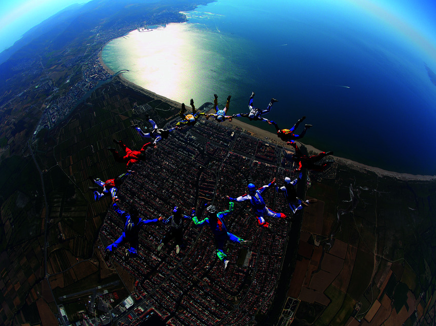 Par le ciel d’Empuriabrava